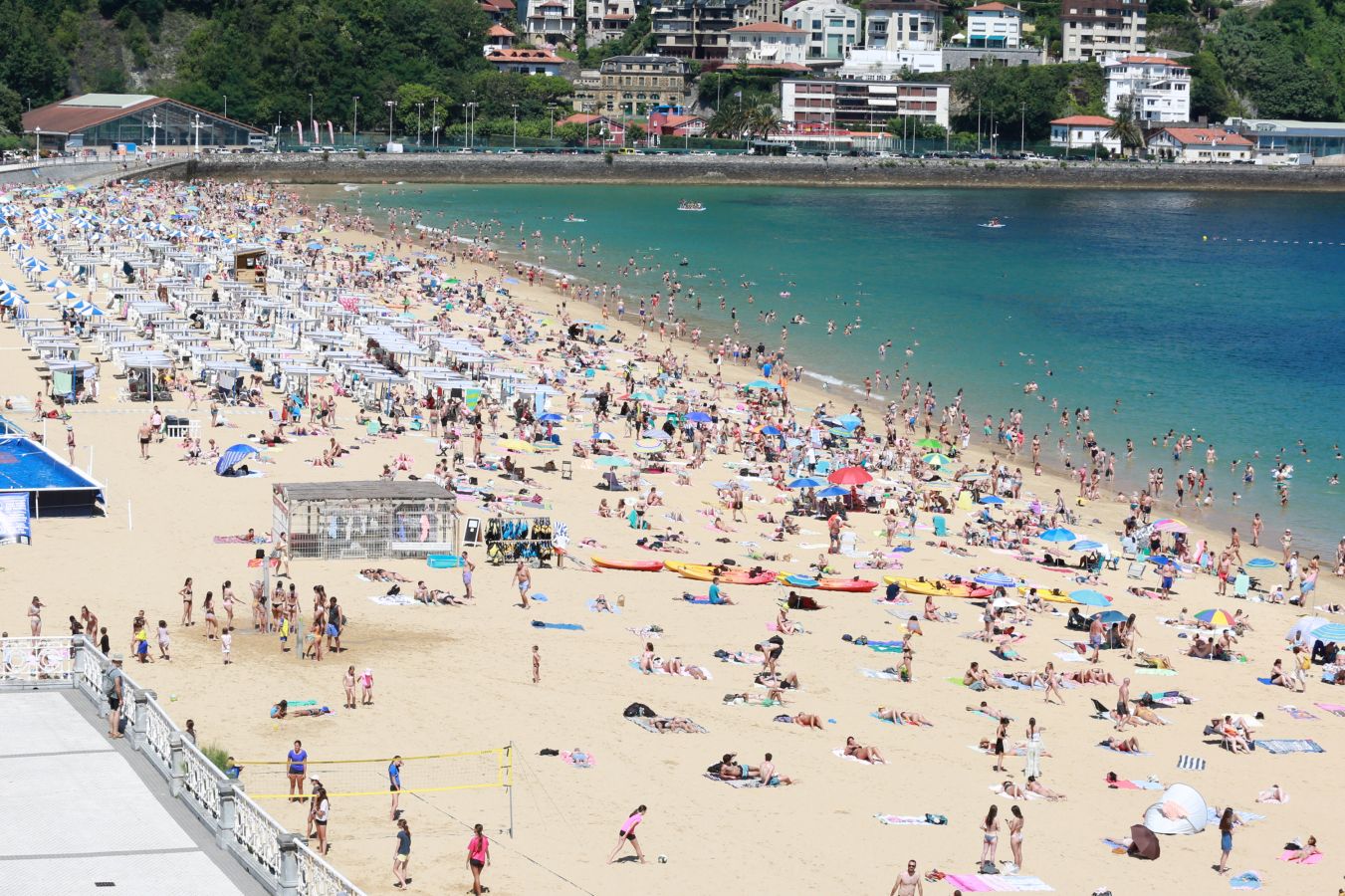 Ola de calor en Gipuzkoa