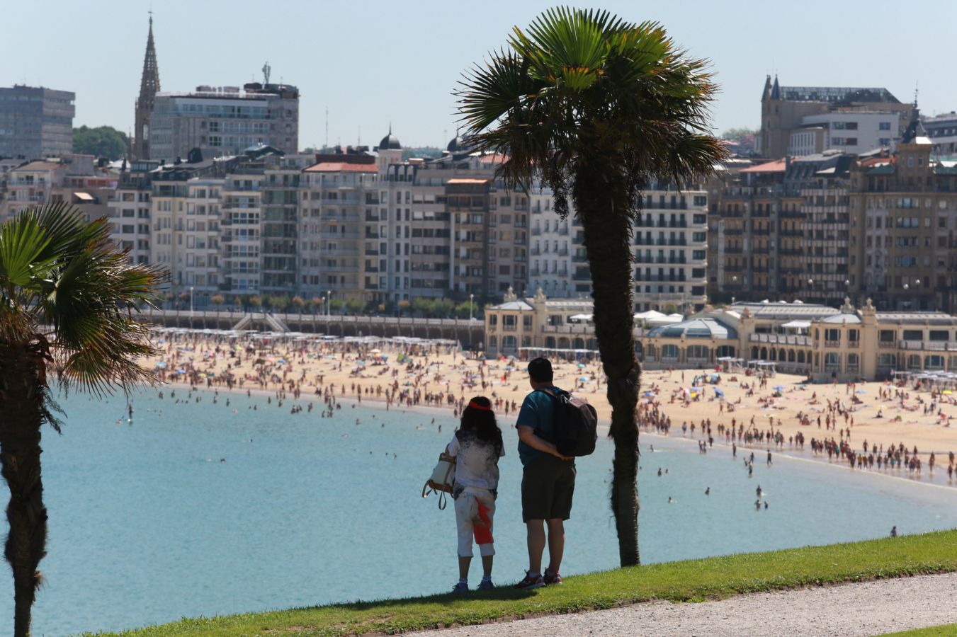 Ola de calor en Gipuzkoa