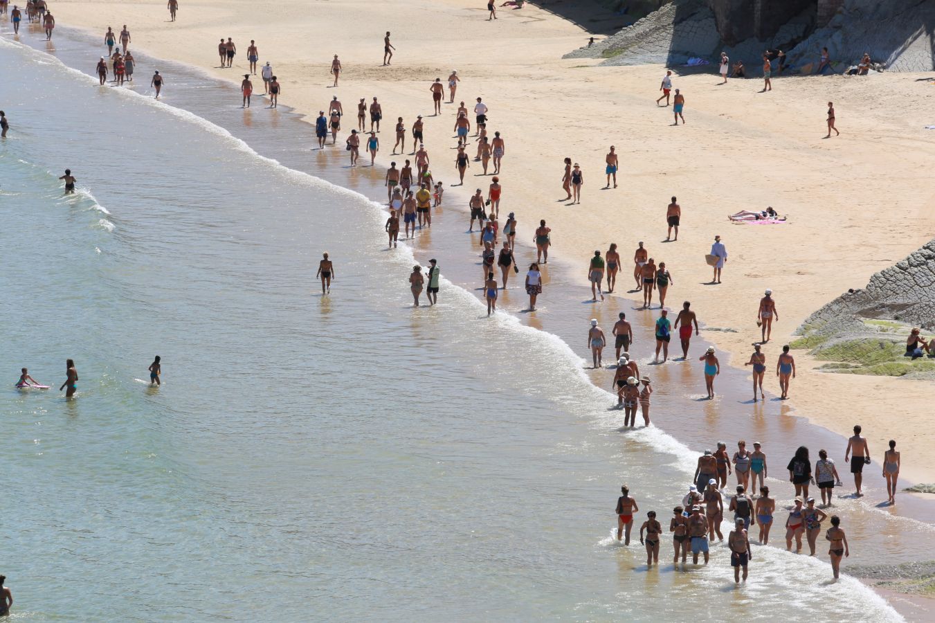 Ola de calor en Gipuzkoa