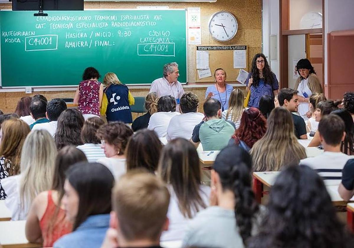 OPE de Osakidetza este sábado en Vitoria.