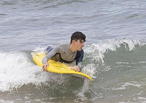 Imagen secundaria 1 - «El mar es vida para mí, en el agua soy siempre feliz»