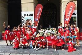 Aurreko edizoan parte hartu zuten gazte eta helduak.