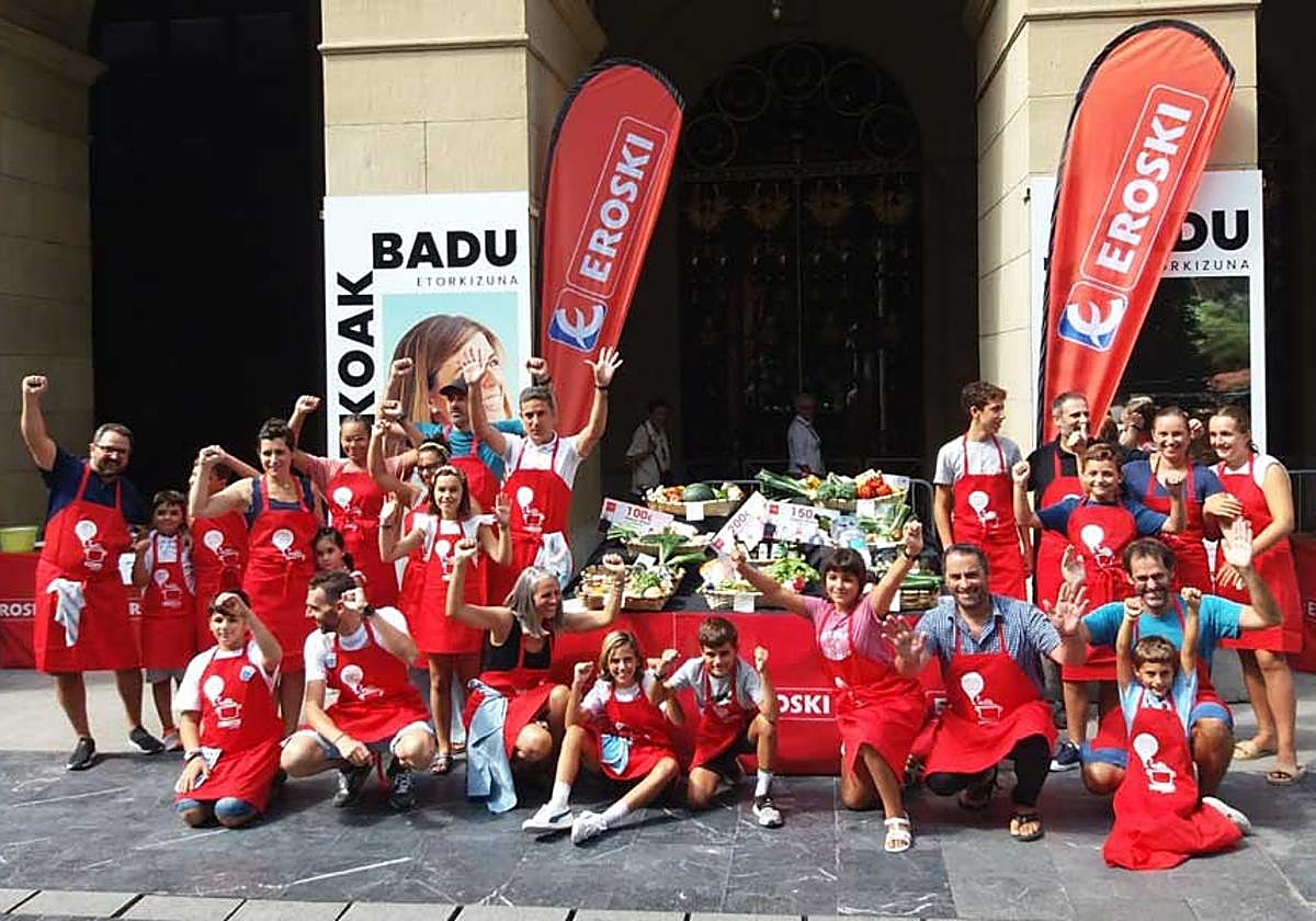 Aurreko edizoan parte hartu zuten gazte eta helduak.
