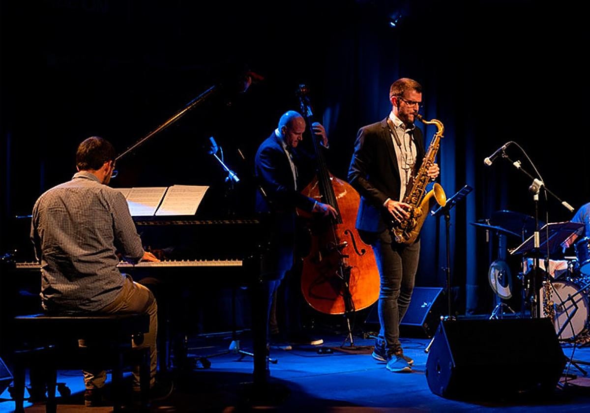 El cuarteto MOVE, durante una actuación.