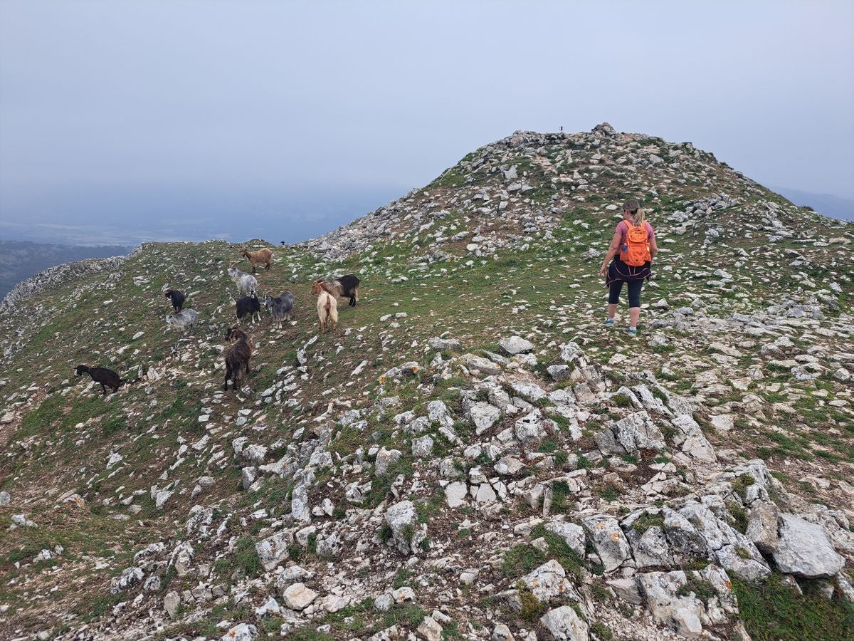 Exigente subida a Txurregi