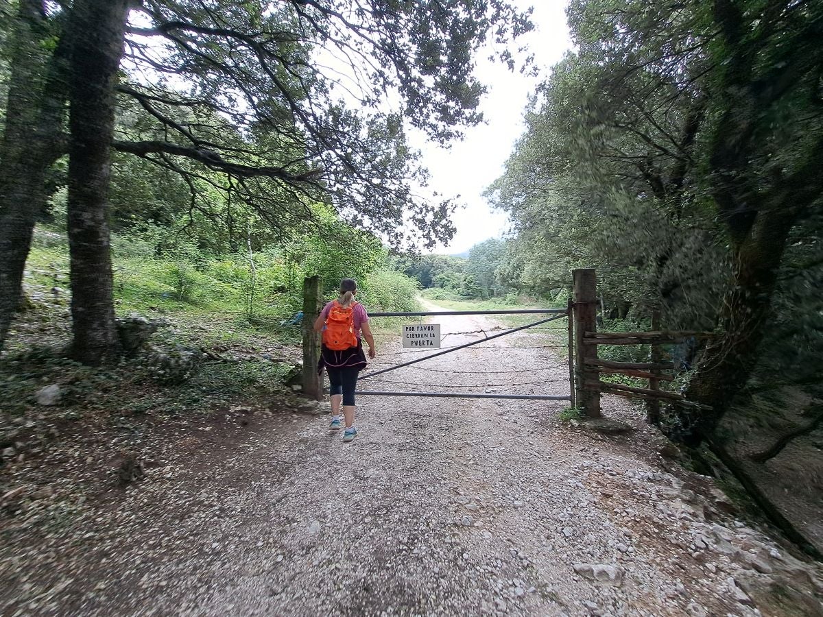 Exigente subida a Txurregi