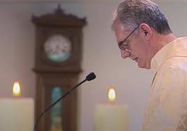 El párroco fallecido, Joxan Larrañaga.