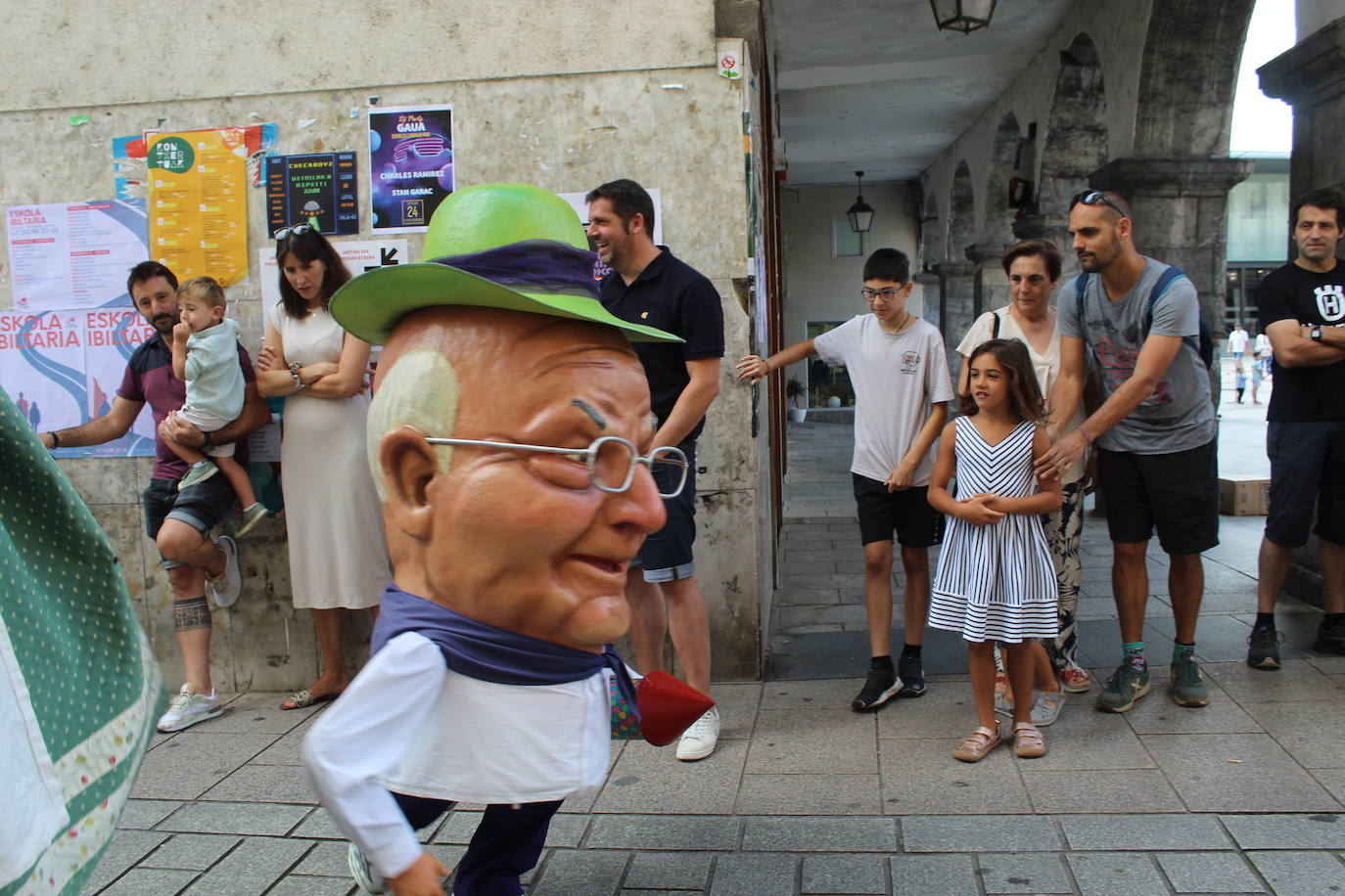 Los gigantes conquistan Azpeitia