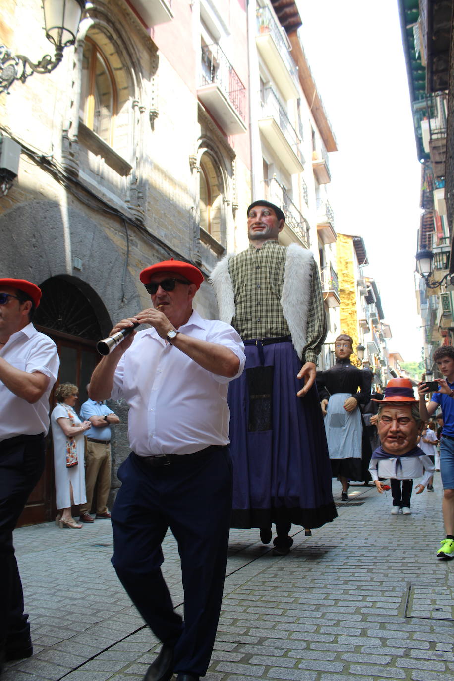 Los gigantes conquistan Azpeitia