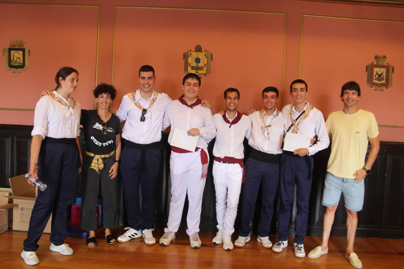 Los gigantes conquistan Azpeitia