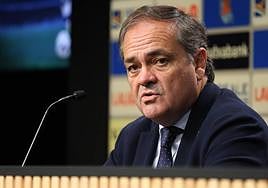 Jokin Aperribay, presidente de la Real Sociedad.