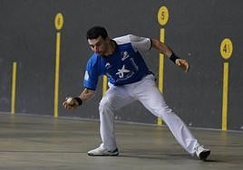 Jokin Altuna volvió a brillar este miércoles en Ordizia.