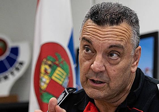 Xabier Peña, Comisario de Investigación de la Ertzain-etxea de Donostia.