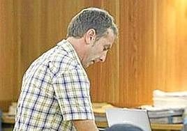 Imagen de archivo de Mikel Otegi en el juicio celebrado en julio de 2012.