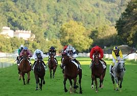 'Something' se hace con el centro de la pista para ganar el Premio EL DIARIO VASCO.