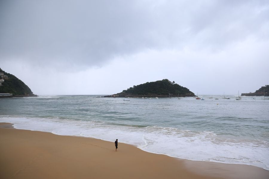 La borrasca &#039;Patricia&#039; llega a Donostia