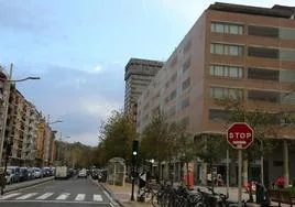 Edificios de VPO en Atotxa, en Donostia.