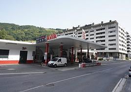 Gasolinera donde el detenido perpetró uno de los robos.