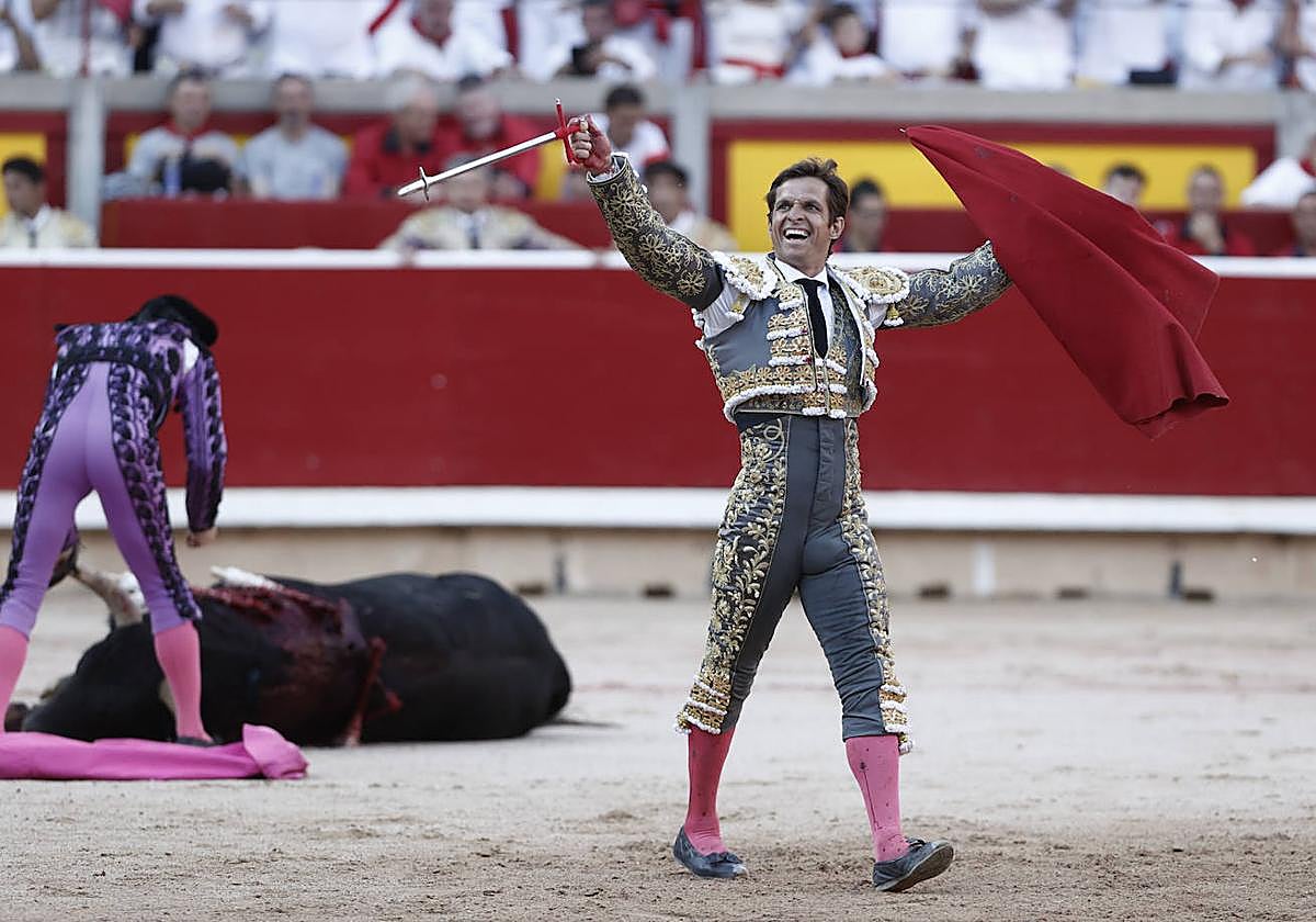 El Juli en una tarde de triunfo y despedida.