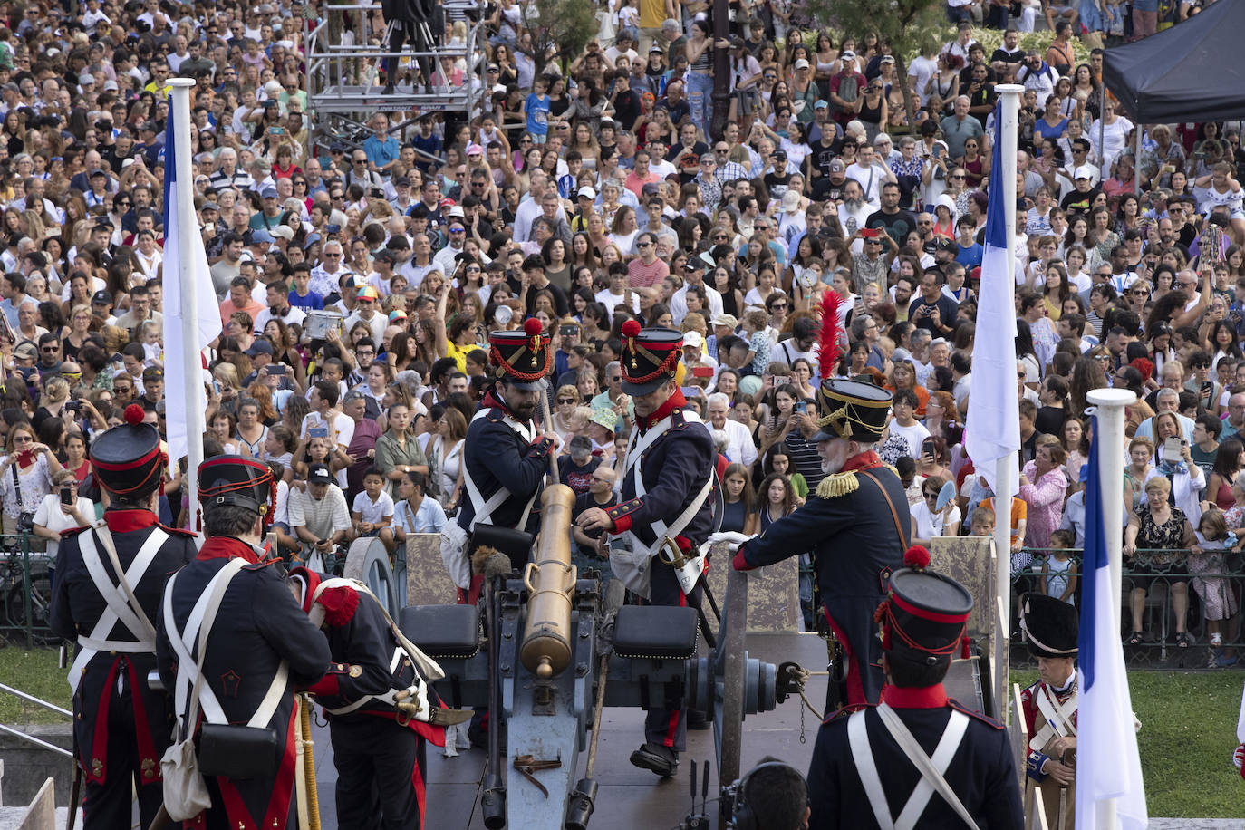 Las mejores imágenes del cañonazo