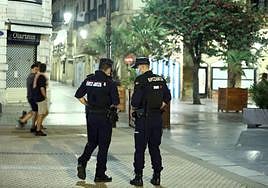 Cuatro detenidos por dos robos con violencia en Donostia en la primera noche de Semana Grande