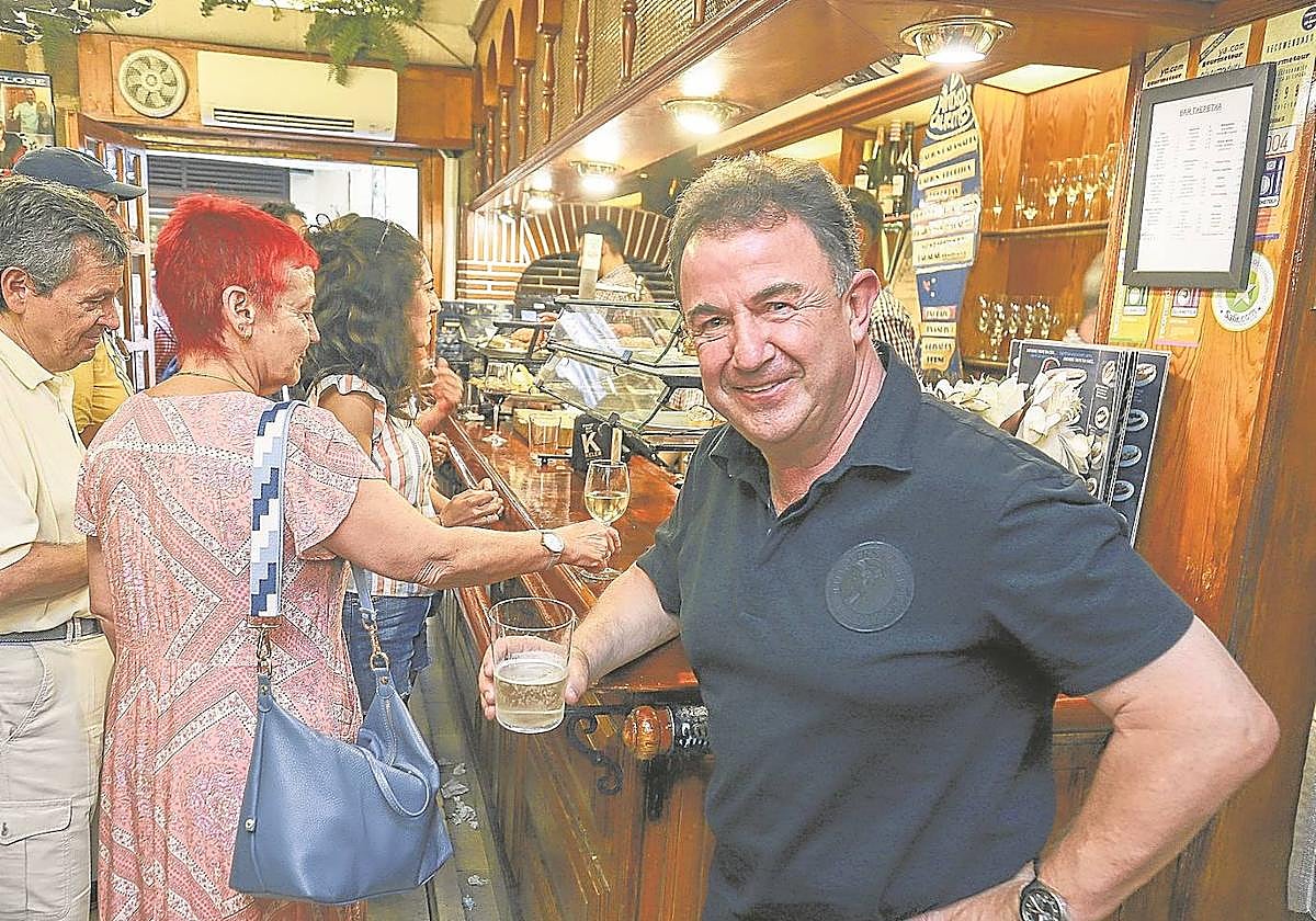 El bar Txepetxa es el lugar favorito de Martín Berasategui para disfrutar de los mejores pinchos durante la Aste Nagusia.
