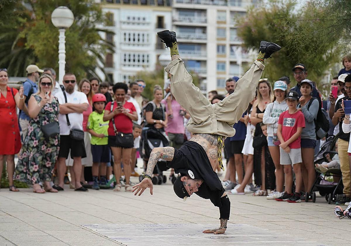 Los artistas callejeros