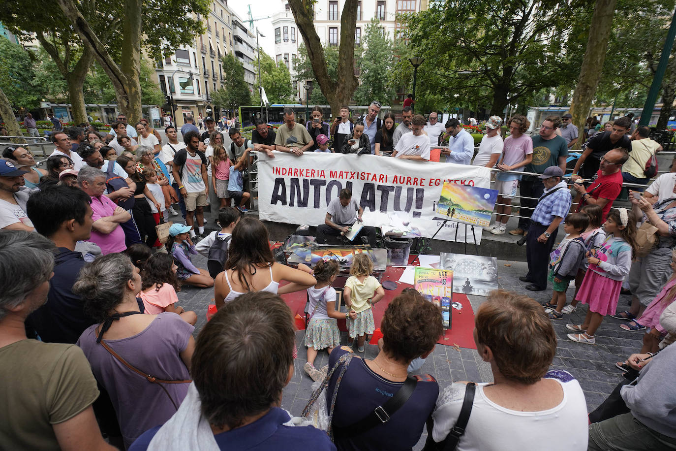 Los artistas callejeros