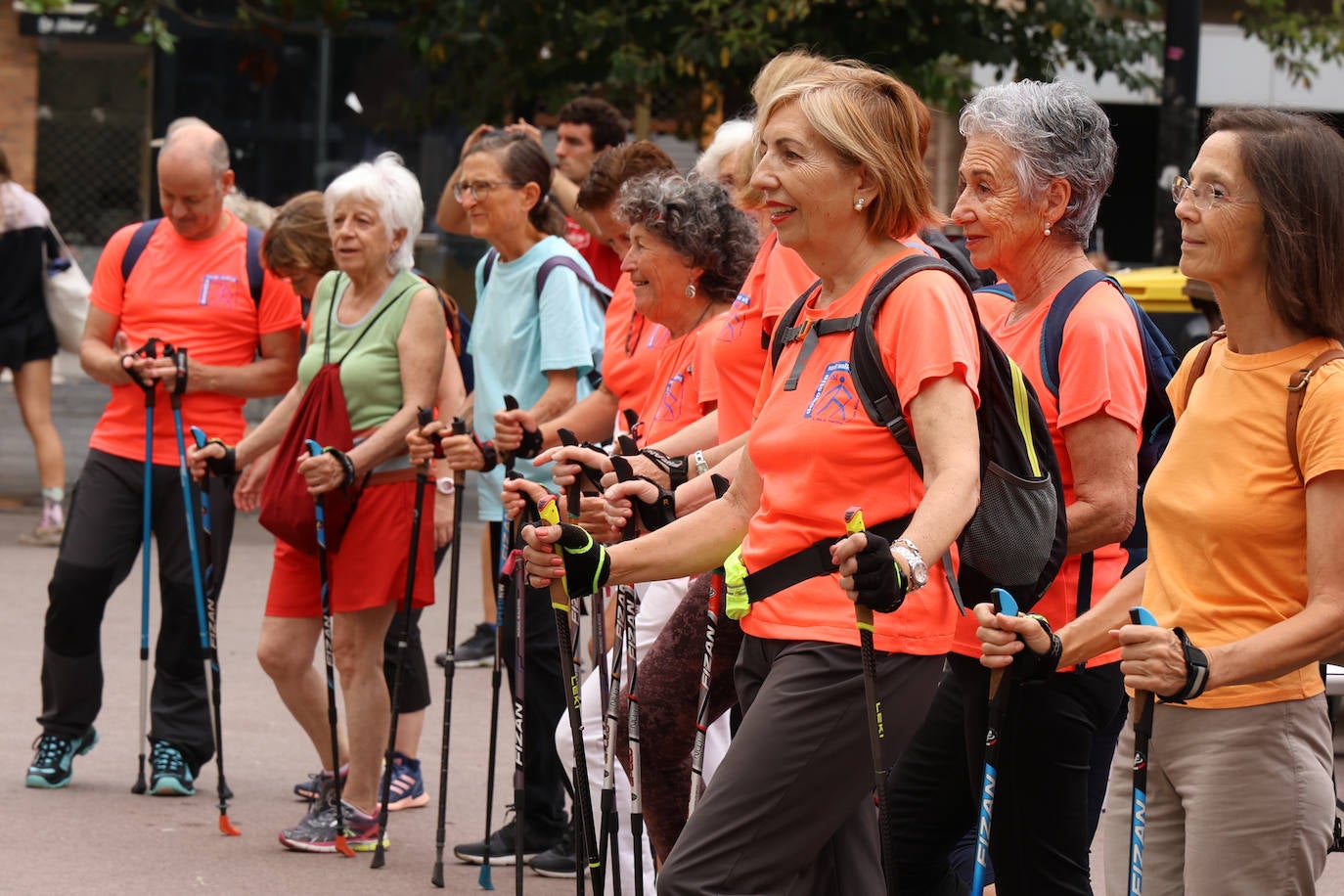 La fiesta del Nordic Walking