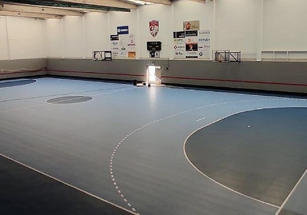 La nueva pista cuenta con los mismos materiales y características que la pista utilizada en el Mundial de balonmano.