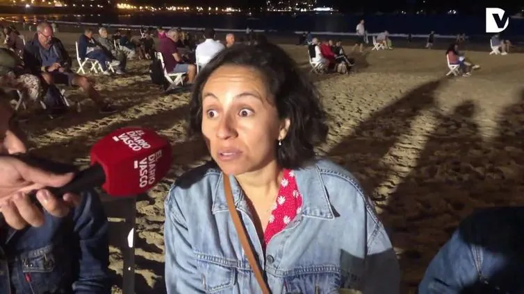 Playa, bocatas y fuegos artificiales: "El mejor plan"