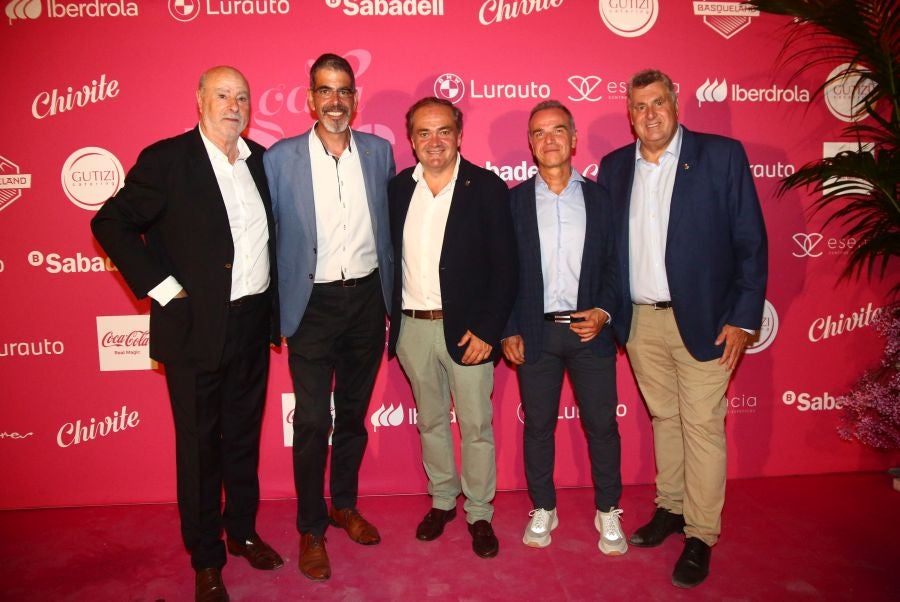 Photocall de la fiesta de El Diario Vasco