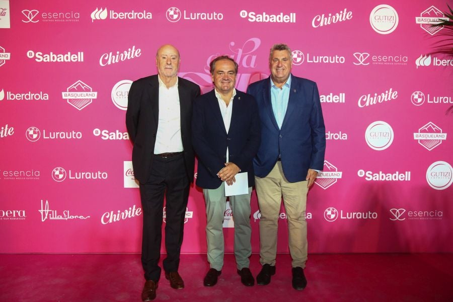 Photocall de la fiesta de El Diario Vasco