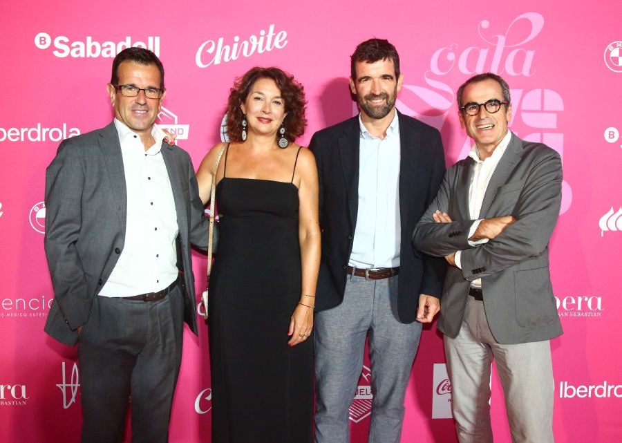 Photocall de la fiesta de El Diario Vasco