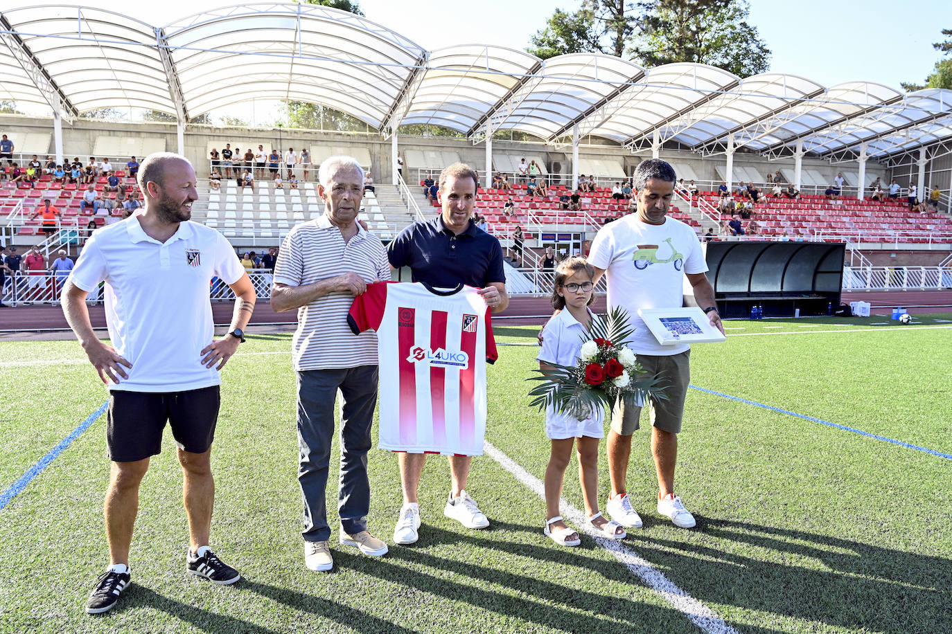 Así ha sido homenaje a Jagoba Arrasate