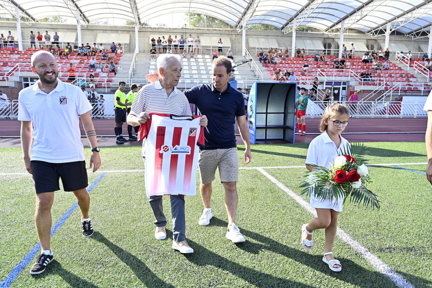 Así ha sido homenaje a Jagoba Arrasate