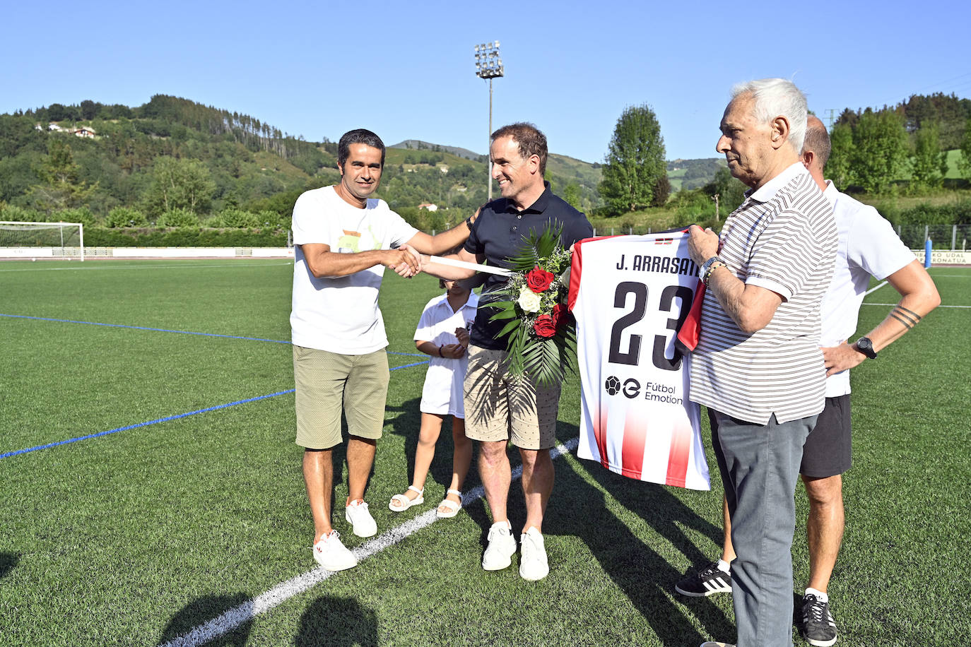 Así ha sido homenaje a Jagoba Arrasate