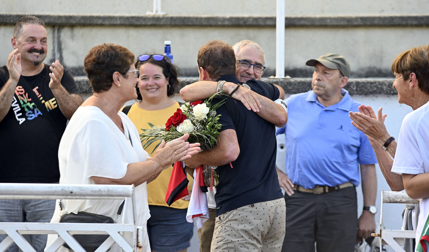 Así ha sido homenaje a Jagoba Arrasate