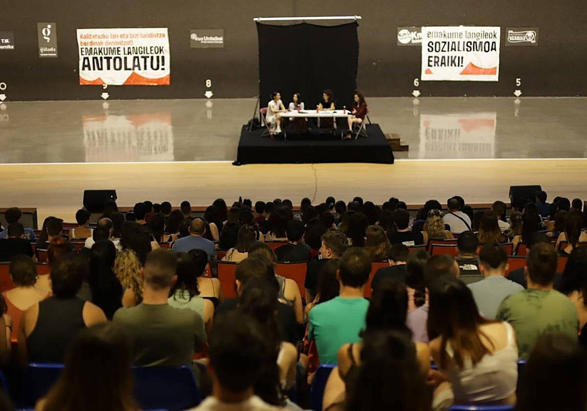 Jornadas nacionales de Itaia celebradas el 17 de julio en Gernika.