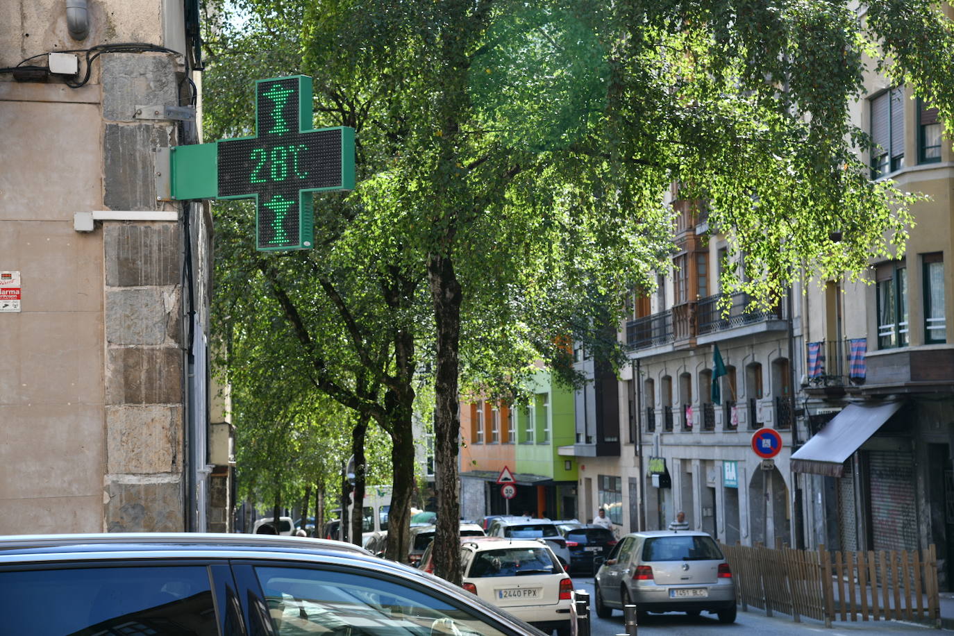Gipuzkoa se abrasa en una nueva ola de calor