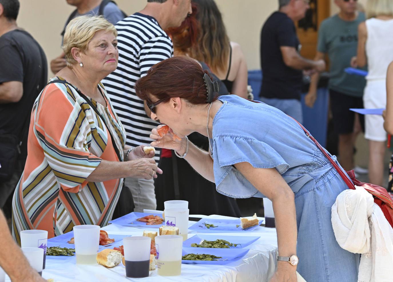 Las mejores imágenes de la degustación de piparras en Ibarra