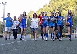 Representantes del fútbol, baloncesto, balonmano y rugby base de Gipuzkoa se suman a la campaña de sensibilización Kirolean Errespetuz.