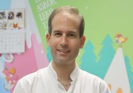 Borja Laña, neuropediatra del Hospital Donostia.