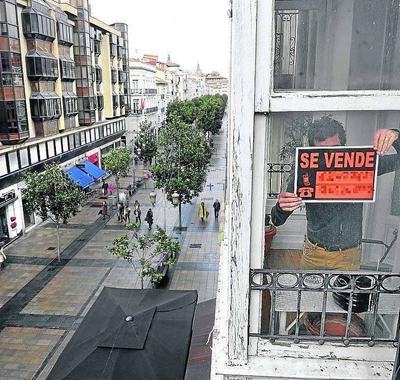 Imagen de un piso en venta.