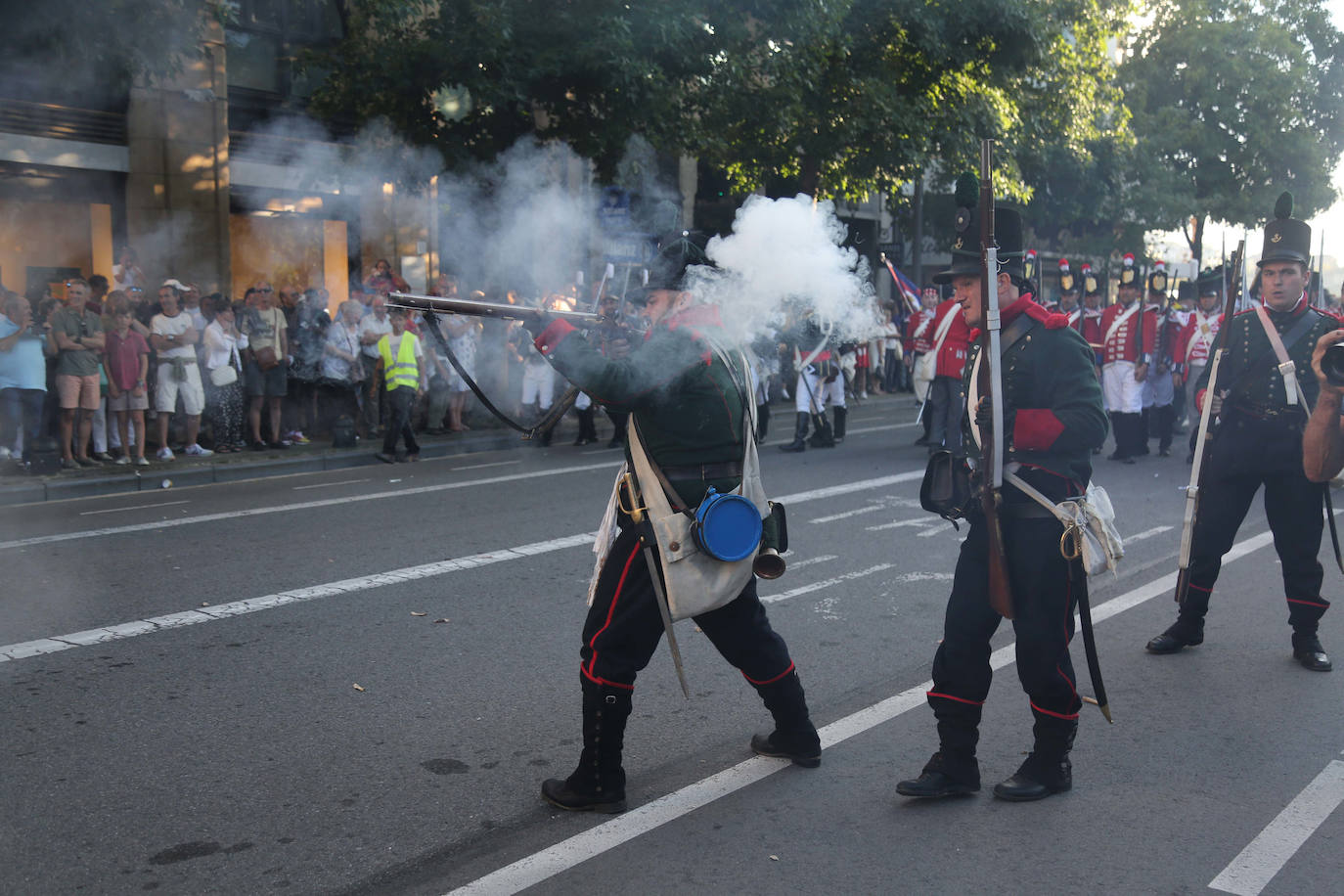 Las mejores imágenes de los actos conmemorativos del 31 de agosto