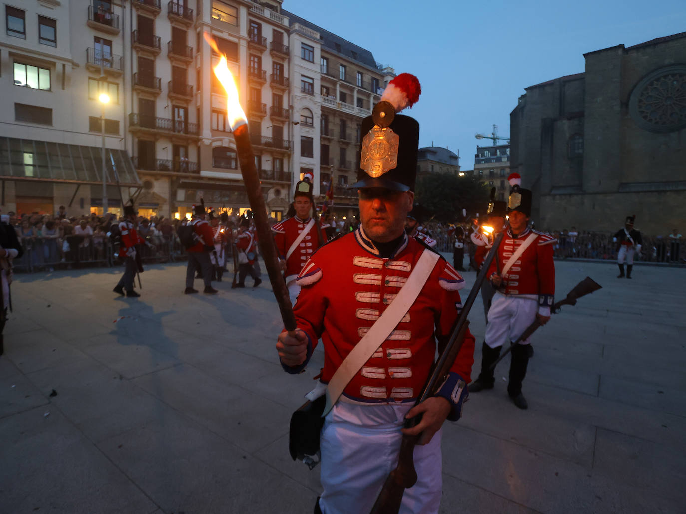 Las mejores imágenes de los actos conmemorativos del 31 de agosto