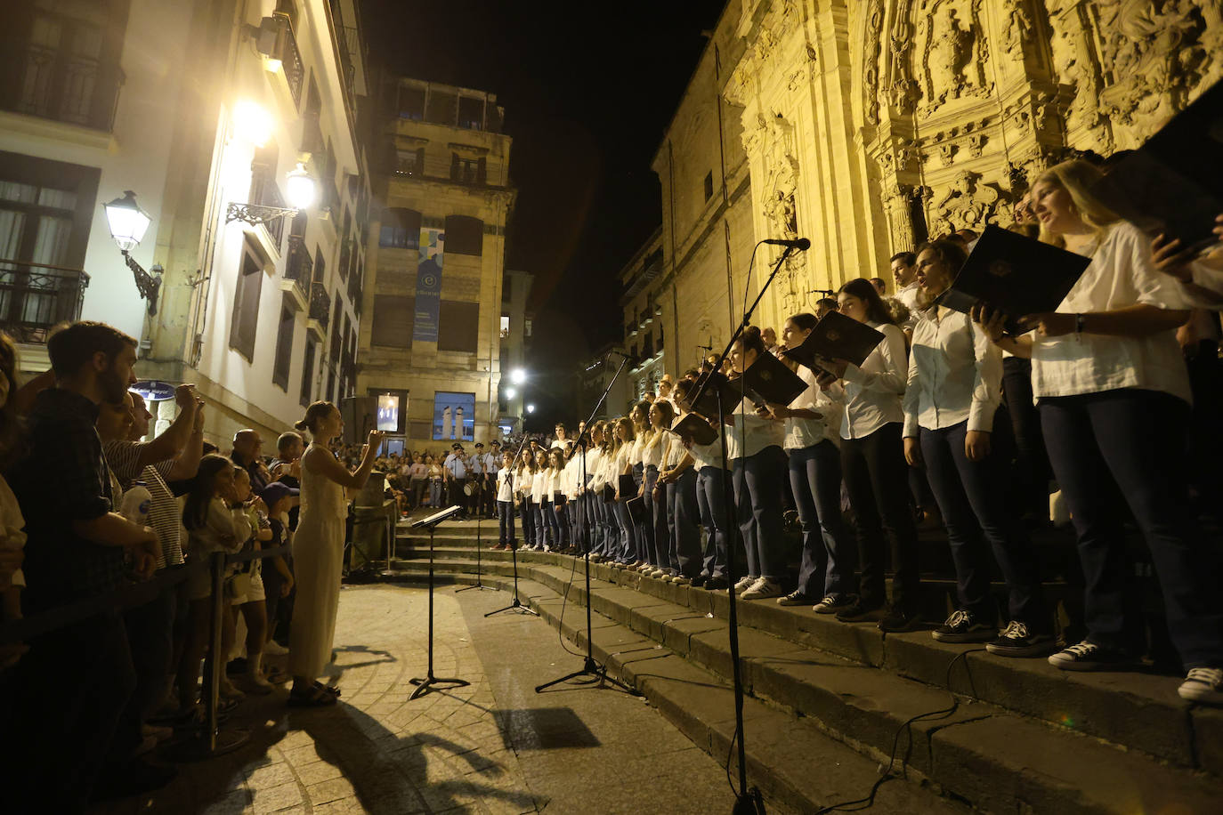 Las mejores imágenes de los actos conmemorativos del 31 de agosto