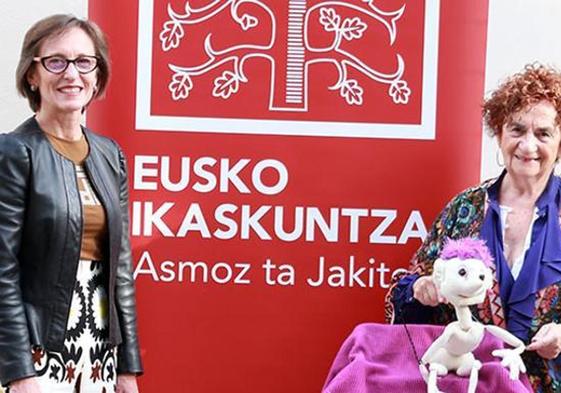 Enkarni Genuak jaso zuen 2022ko Manuel Lekuona saria.