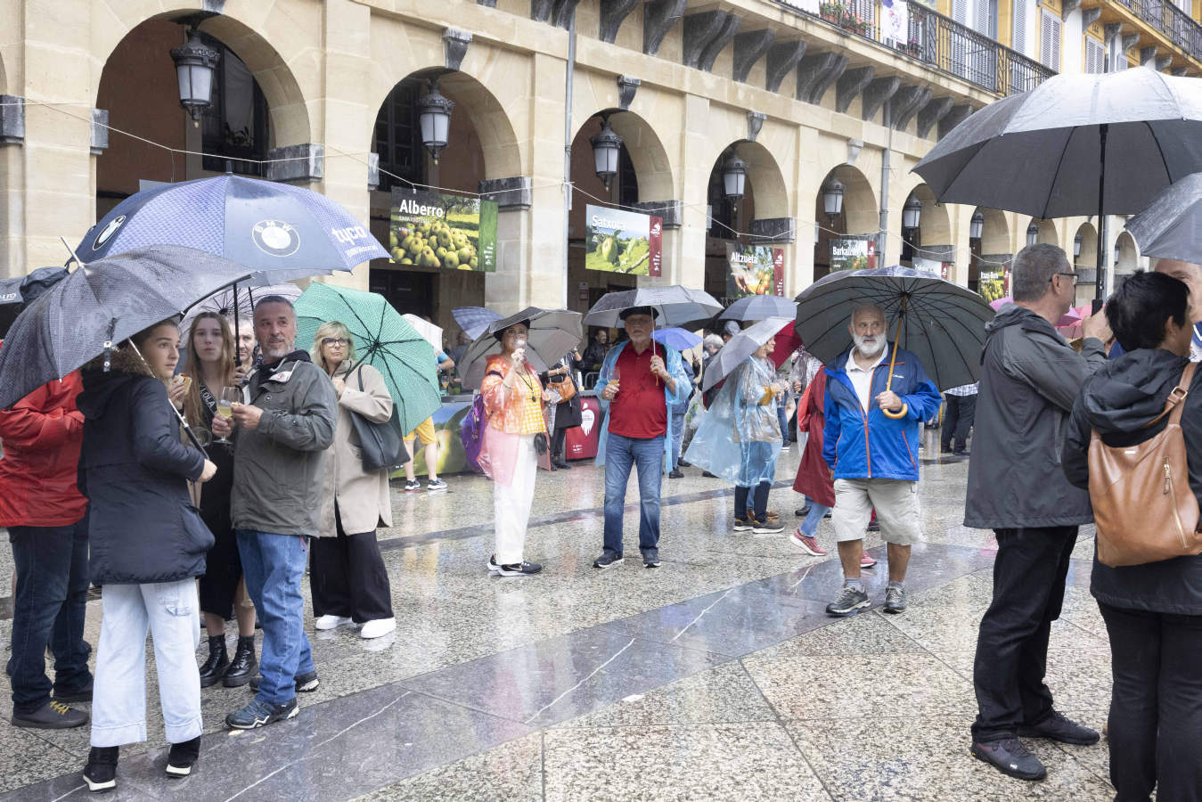 Un Sagardo Eguna pasado por agua