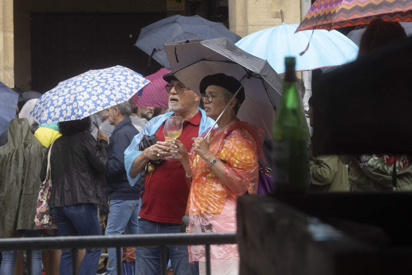 Un Sagardo Eguna pasado por agua